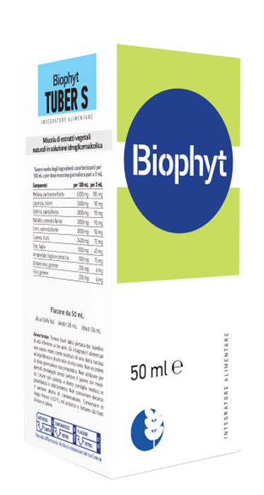 BIOPHYT TUBER S 50 ML SOLUZIONE IDROALCOLICA - Farma Nice