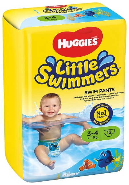 HUGGIES LITTLE SWIMMERS 7/12KG 12 PEZZI - Farma Nice