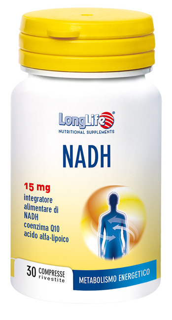 LONGLIFE NADH C/Q10 30 COMPRESSE - Farma Nice