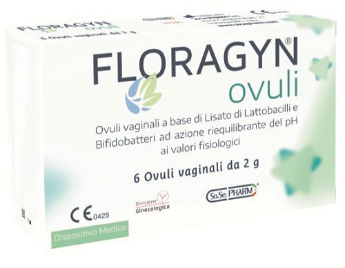 OVULI VAGINALI A BASE DI LATTOBACILLI LISATI FLORAGYN OVULI 2 G 6 PEZZI - Farma Nice