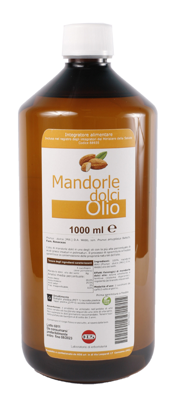 MANDORLE DOLCI OLIO 1000 ML - Farma Nice