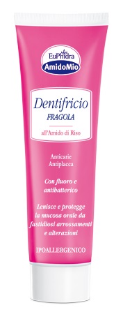 EUPHIDRA AMIDOMIO DENTIFRICIO FRAGOLA 50 ML - Farma Nice