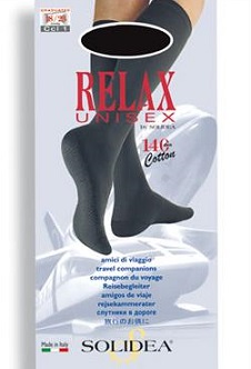 RELAX UNISEX 140 GAMBALETTO COTTON NERO 1 - Farma Nice