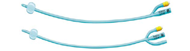 CATETERE VESCICALE A PERMANENZA FOLEY SILASIL PLUS ADULTO PER IRRIGAZIONE A 2 VIE CON PALLONCINO IN SILICONE 2 FORI LATERALI CH18 1 PEZZO - Farma Nice