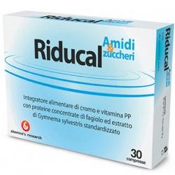 RIDUCAL AMIDI & ZUCCHERI 30 COMPRESSE - Farma Nice