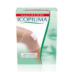 ICOPIUMA BENDA A COMPRESSIONE FISIOLOGICA PER GAMBA E GINOCCHIO CAL 5 1 PEZZO - Farma Nice