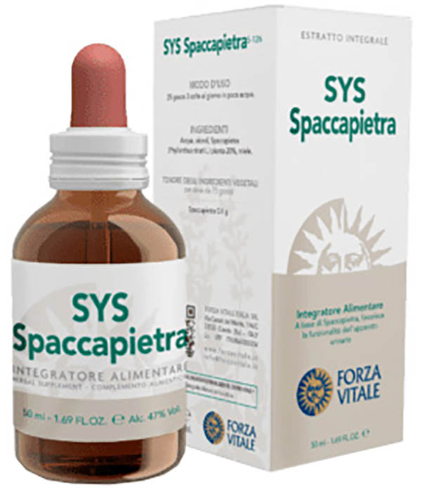 SYS SPACCAPIETRA GOCCE 50 ML - Farma Nice