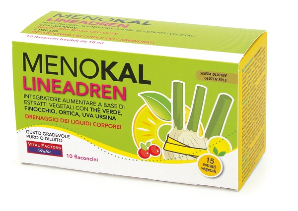 MENOKAL LINEADREN 10 FLACONCINI 10 ML - Farma Nice