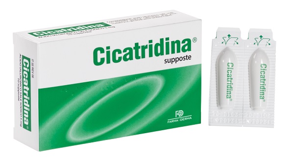 CICATRIDINA SUPPOSTE 10 PEZZI - Farma Nice