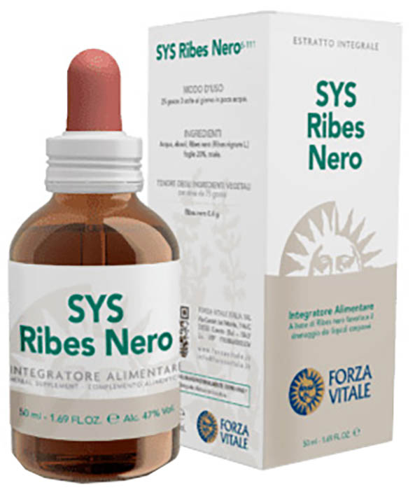 SYS RIBES NERO GOCCE 50 ML - Farma Nice
