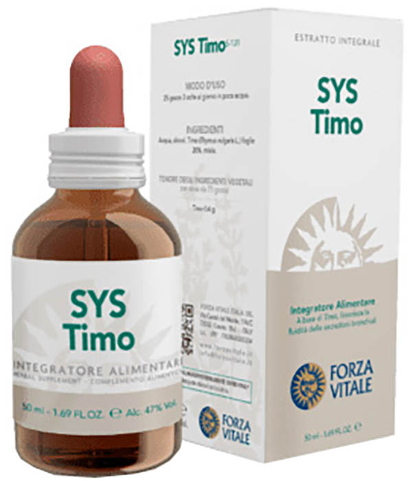 SYS TIMO VOLGARE GOCCE 50 ML PROFESSIONAL - Farma Nice