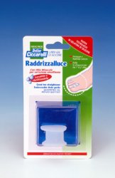 RADDRIZZA ALLUCE IN GEL DI SILICONE BIANCO SEMITRASPARENTE SAGOMATA PER PROTEGGERE E RIALLINEARE L'ALLUCE EVITANDO LO SFREGAMENTO FRA IL PRIMO E IL SECONDO DITO IGIENEPIEDE 1 PEZZO - Farma Nice