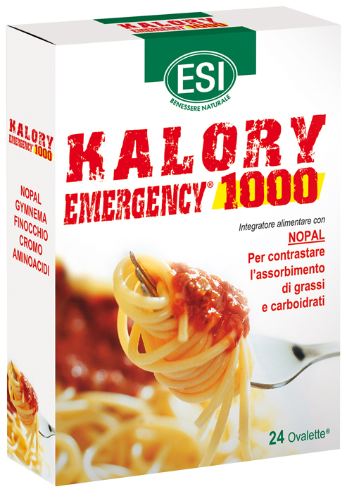 ESI KALORY EMERGENCY 1000 24 OVALETTE - Farma Nice