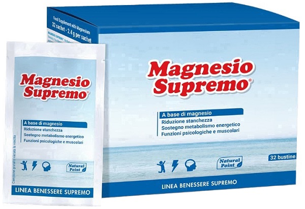 MAGNESIO SUPREMO 32 BUSTINE - Farma Nice
