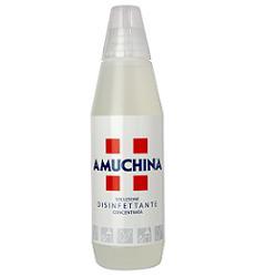 DISINFETTANTE IGIENIZZANTE A BASE DI IPOCLORITO DI SODIO ANTIMICROBICO AD AMPIO SPETTRO D'AZIONE AMUCHINA LIQUIDA 100% 1000 ML - Farma Nice