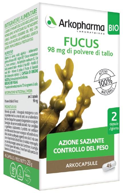 ARKO CAPSULE FUCUS BIO 45 CAPSULE - Farma Nice