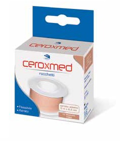 CEROTTO IN ROCCHETTO CEROXMED AERATO IN TESSUTO ROSA 500X2,50 CM 1 PEZZO - Farma Nice