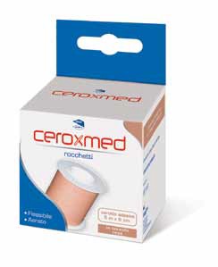 CEROTTO IN ROCCHETTO CEROXMED AERATO IN TESSUTO ROSA 500X5 CM 1 PEZZO - Farma Nice
