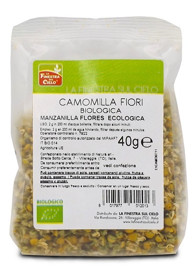FSC CAMOMILLA FIORI INTERI BIO 40 G - Farma Nice