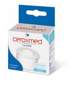 CEROTTO IN ROCCHETTO CEROXMED AERATO IN TESSUTO BIANCO 500X2,50 CM 1 PEZZO - Farma Nice
