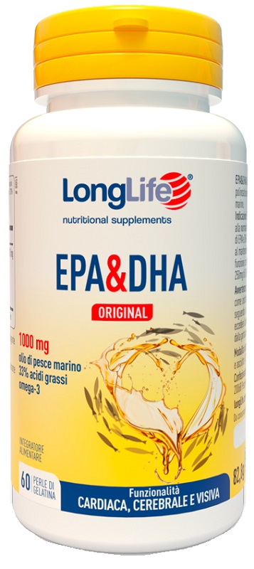 LONGLIFE EPA DHA 60 PERLE - Farma Nice