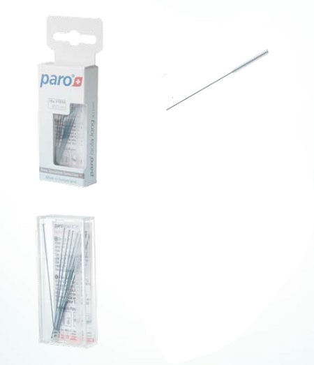 PARO 7-1014 ISOLA SCOVOLINO INTERDENTALI XX-FINE BLU CILINDRICO DIAMETRO 2,5 MM - Farma Nice