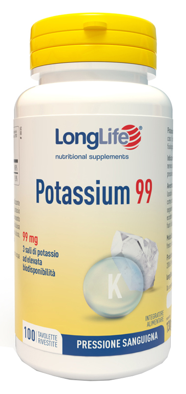 LONGLIFE POTASSIUM 99 100 TAVOLETTE - Farma Nice