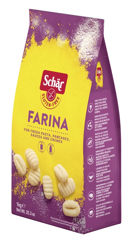 SCHAR FARINA PER PASTA FRESCA PANCAKES SALSE E CREME 1 KG - Farma Nice