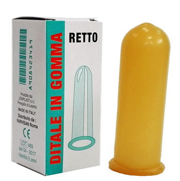 DITALE IN GOMMA RETTO 4 - Farma Nice