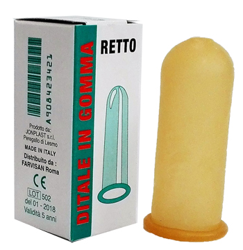 DITALE IN GOMMA RETTO 5 - Farma Nice