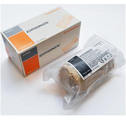 BENDA MEDICATA ICHTHOPASTE CON OSSIDO DI ZINCO ITTIOLO PER TRATTAMENTO ULCERE VENOSE ARTI INFERIORI 7,5X600 CM - Farma Nice