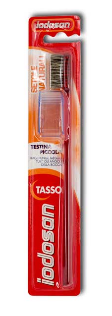 IODOSAN TASSO SPAZZOLINO SETOLE NATURALI - Farma Nice
