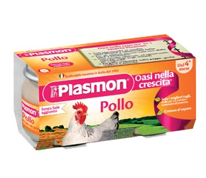 PLASMON OMOGENEIZZATO POLLO 80 G X 2 PEZZI - Farma Nice