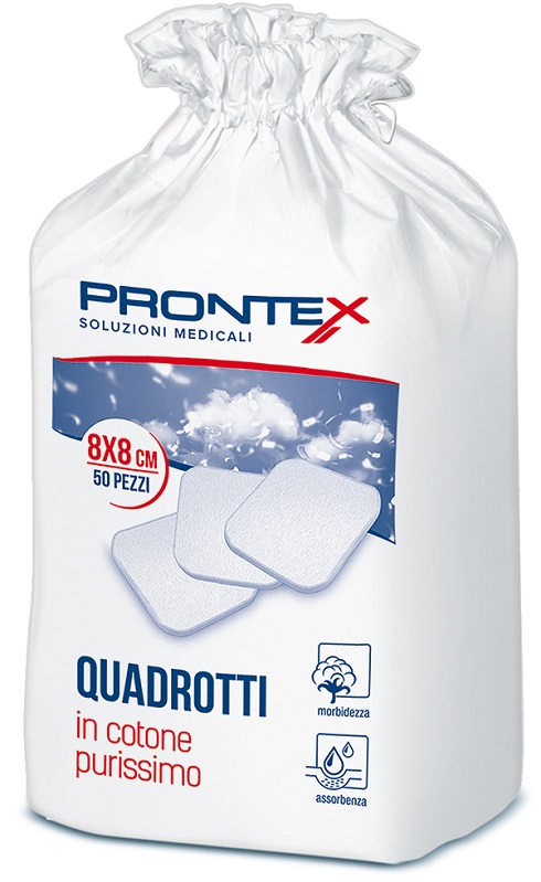 COTONE IDROFILO PRONTEX QUADROTTI - Farma Nice