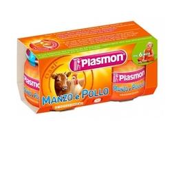 PLASMON OMOGENEIZZATO MANZO/POLLO 80 G X 2 PEZZI - Farma Nice