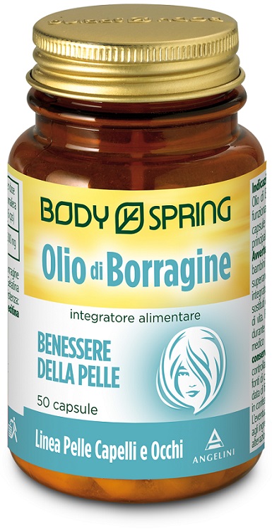 BODY SPRING OLIO DI BORRAGINE 50 CAPSULE MOLLI - Farma Nice