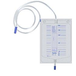SACCA DI DRENAGGIO DA LETTO PER INCONTINENZA CON SCARICO 130 CM 1 PEZZO - Farma Nice