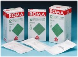 GARZA COMPRESSA IDROFILA ROMA 12/8 18X40CM 12 PEZZI - Farma Nice
