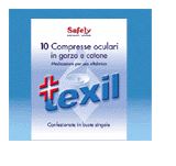 PRONTEX GARZA COMPRESSA OCULARE NON ADESIVA COTONE 10 PEZZI - Farma Nice