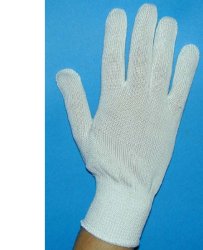 GUANTO IN COTONE BIANCO 7,5 - Farma Nice
