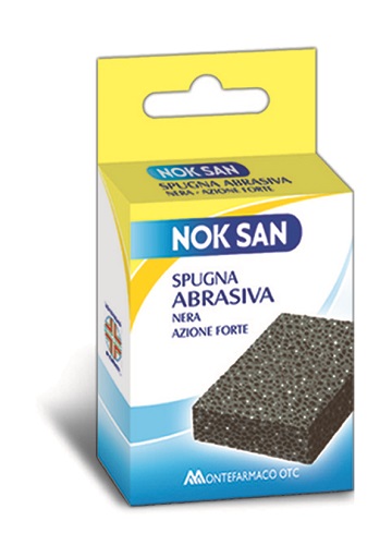NOK SAN SPUGNA ABRASIVA NERA 1 PEZZO - Farma Nice