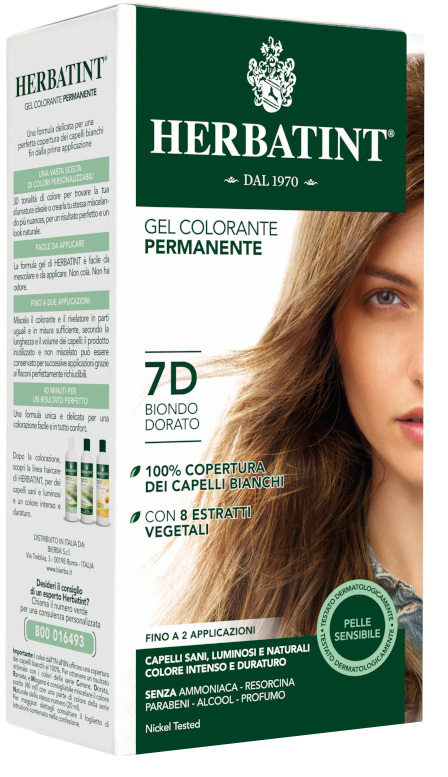 HERBATINT 7D BIONDO DORATO 150 ML - Farma Nice