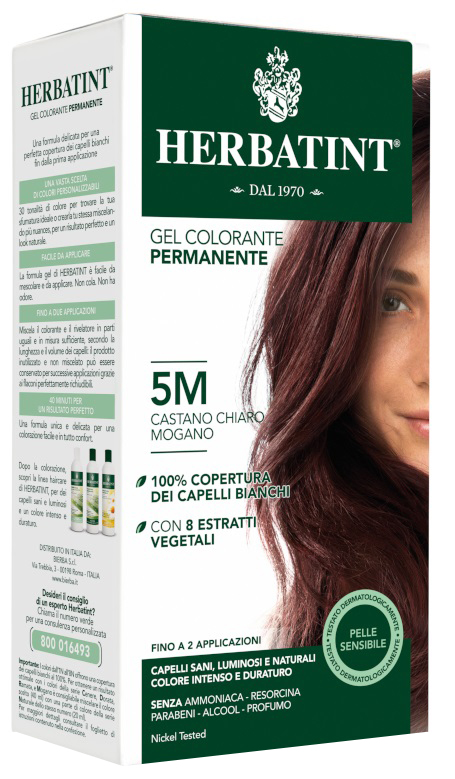 HERBATINT 5M CASTANO CHIARO MOGANO 150 ML - Farma Nice
