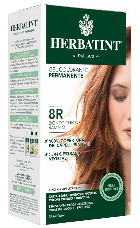 HERBATINT 8R BIONDO CHIARO RAMATO 150 ML - Farma Nice