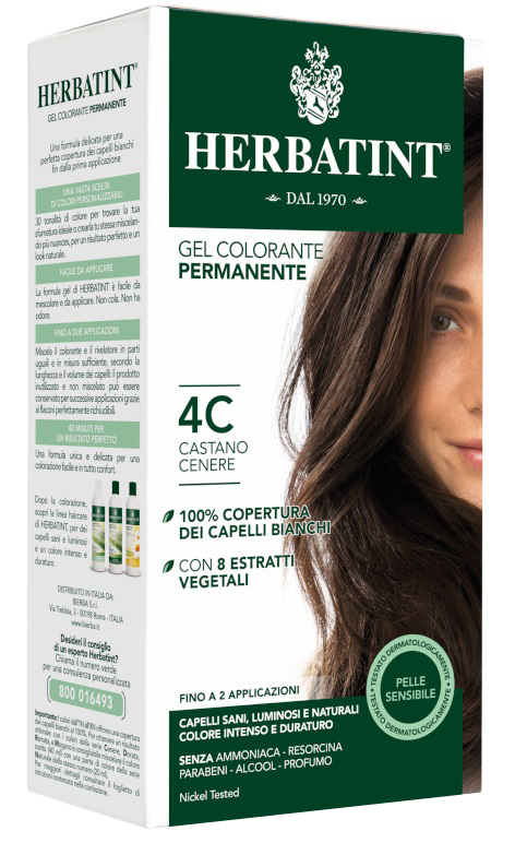 HERBATINT 4C CASTANO CENERE 150 ML - Farma Nice