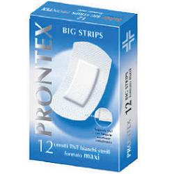 CEROTTO PRONTEX BIG STRIPS ASTUCCIO DA 12 PEZZI FORMATO MAXI - Farma Nice