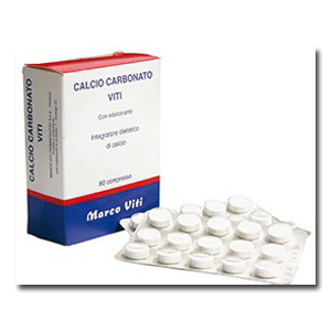 CALCIO CARBONATO VITI 60 COMPRESSE - Farma Nice
