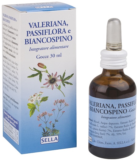 VALERIANA PASSIFLORA BIANCOSPINO - Farma Nice