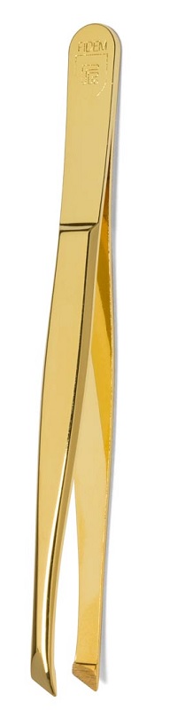 FIDEM PINZA DEPILATORIA DORATA EXTRA F33 1 PEZZO - Farma Nice