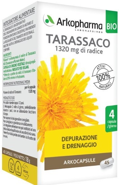ARKO CAPSULE TARASSACO BIO 45 CAPSULE - Farma Nice